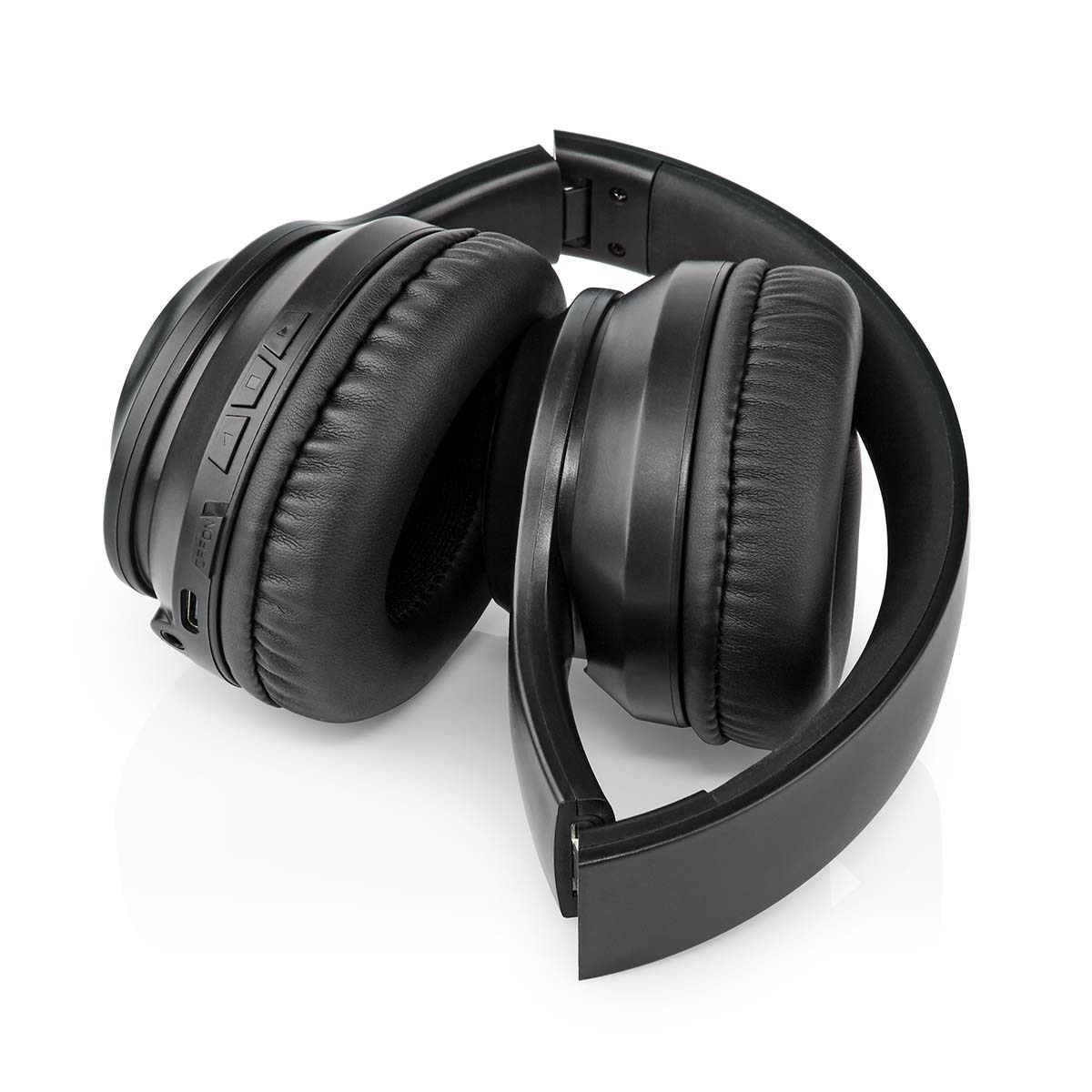 Nedis Bluetooth over-ear hoofdtelefoon met microfoon | ANC | zwart - Afbeelding 5