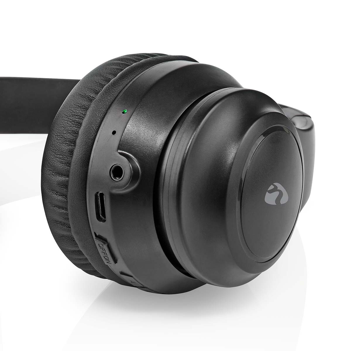 Nedis Bluetooth over-ear hoofdtelefoon met microfoon | ANC | zwart - Afbeelding 6