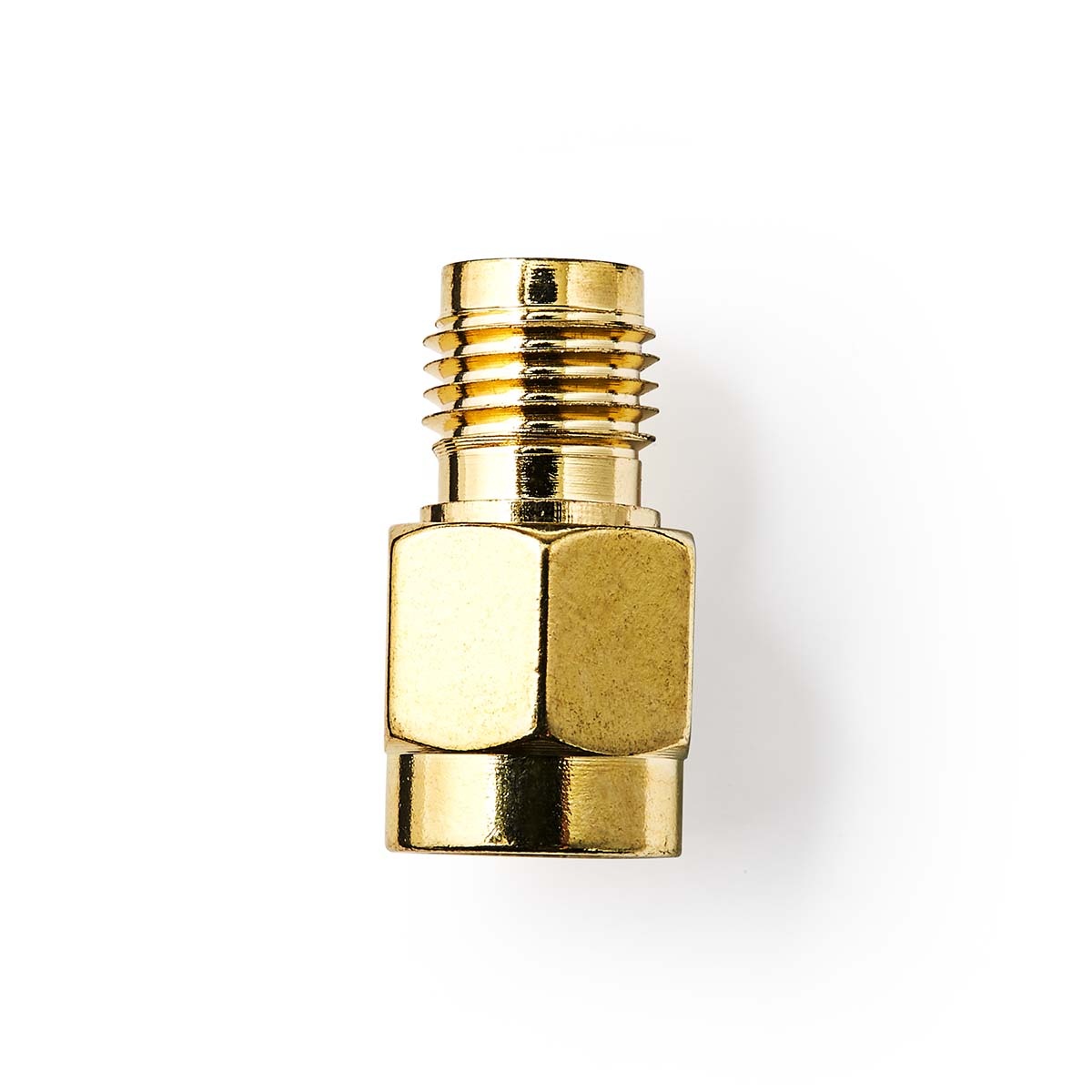 Nedis RP-SMA (v) - SMA (m) adapter | 50 Ohm | 2 stuks - Afbeelding 2