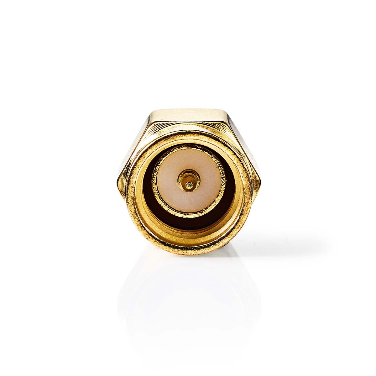 Nedis RP-SMA (v) - SMA (m) adapter | 50 Ohm | 2 stuks - Afbeelding 3