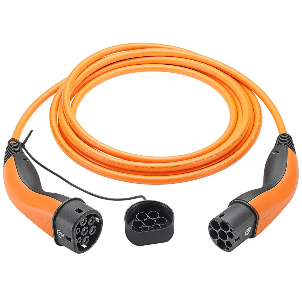 LAPP EV Type 2 - EV Type 2 oplaadkabel - 22kW / oranje - 5 meter - Afbeelding 2