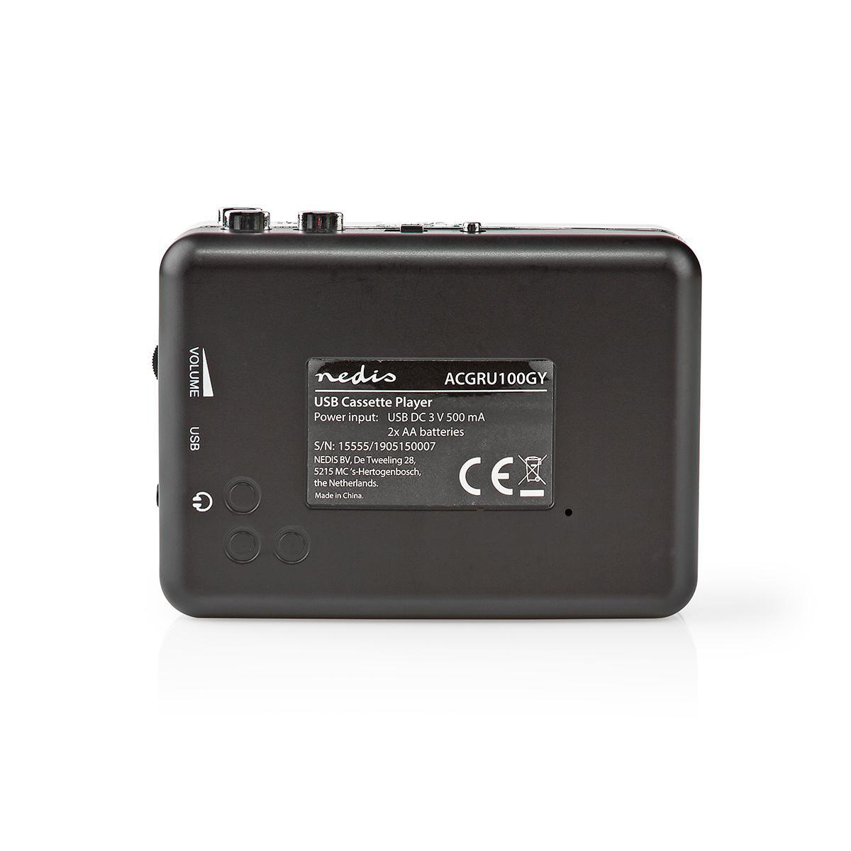Cassettebandjes Digitaliseren | Draagbaar | Inclusief accessoires: USB kabel | Batterij Gevoed / USB Gevoed - Afbeelding 4