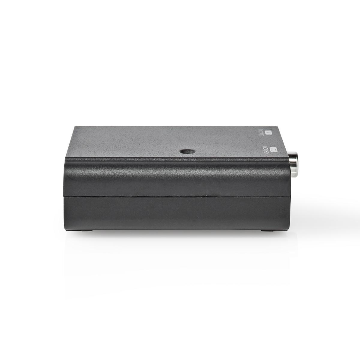 Digitale Audioconverter | 1-weg | Ingangen audio / video / data: 1x S/PDIF | Uitgangen audio / video / data: TosLink Female | Manueel | Zwart - Afbeelding 6