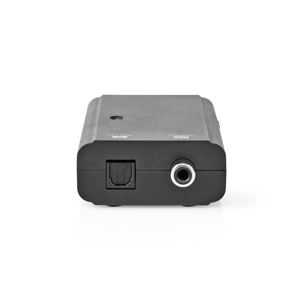 Digitale Audioconverter | 1-weg | Input: TosLink Female | Output: 1x S/PDIF | Manueel | Zwart - Afbeelding 3