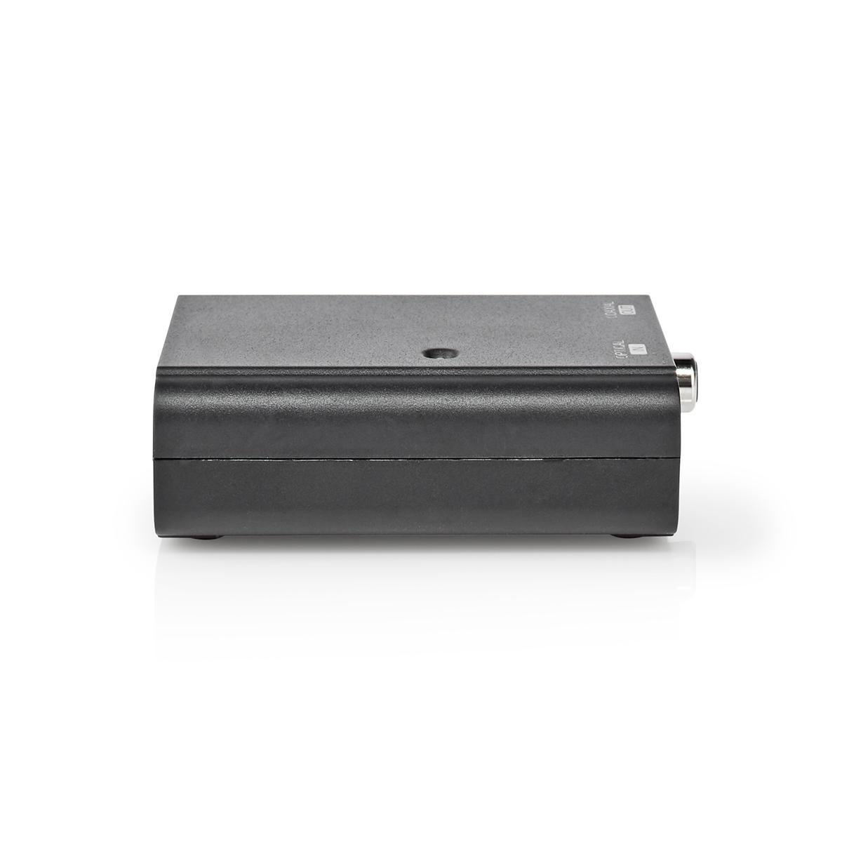 Digitale Audioconverter | 1-weg | Input: TosLink Female | Output: 1x S/PDIF | Manueel | Zwart - Afbeelding 6