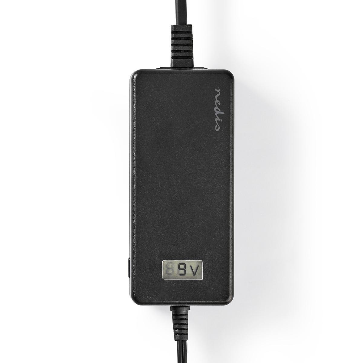 Universele voedingsadapter 5-24V / 1,5-3A / 36W met 7 verwisselbare pluggen / zwart - 1,8 meter - Afbeelding 2