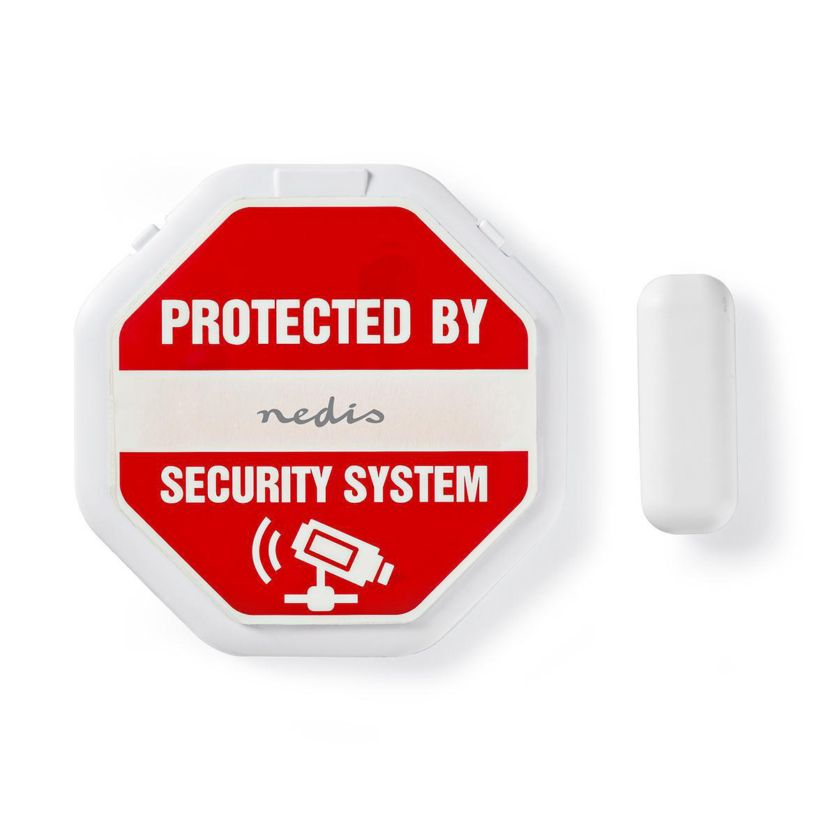 Deur- en raamalarm met sirene | Magnetische sensor | Batterij Gevoed | 2x CR2032 | 85 dB | Wit - Afbeelding 2
