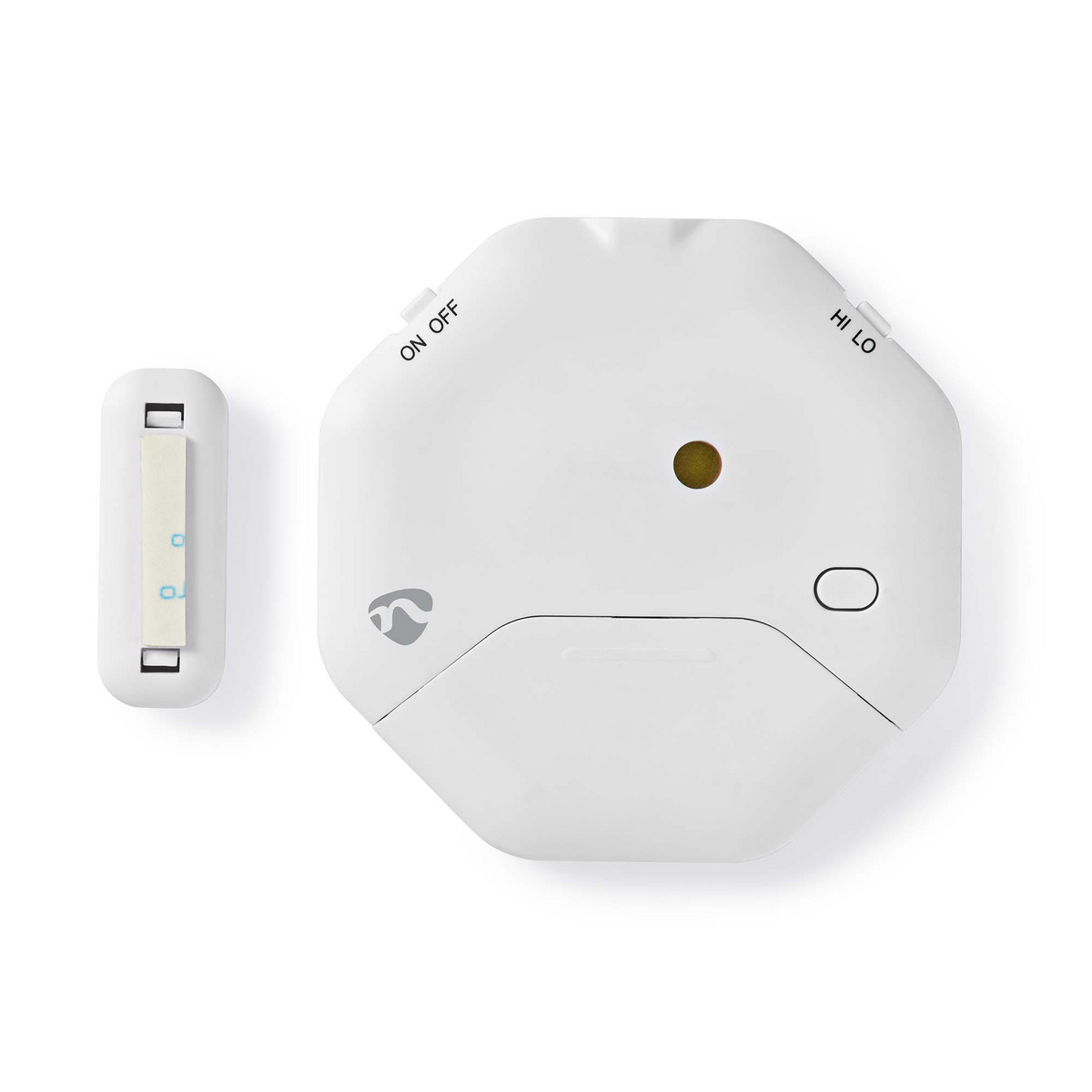 Deur- en raamalarm met sirene | Magnetische sensor | Batterij Gevoed | 2x CR2032 | 85 dB | Wit - Afbeelding 3