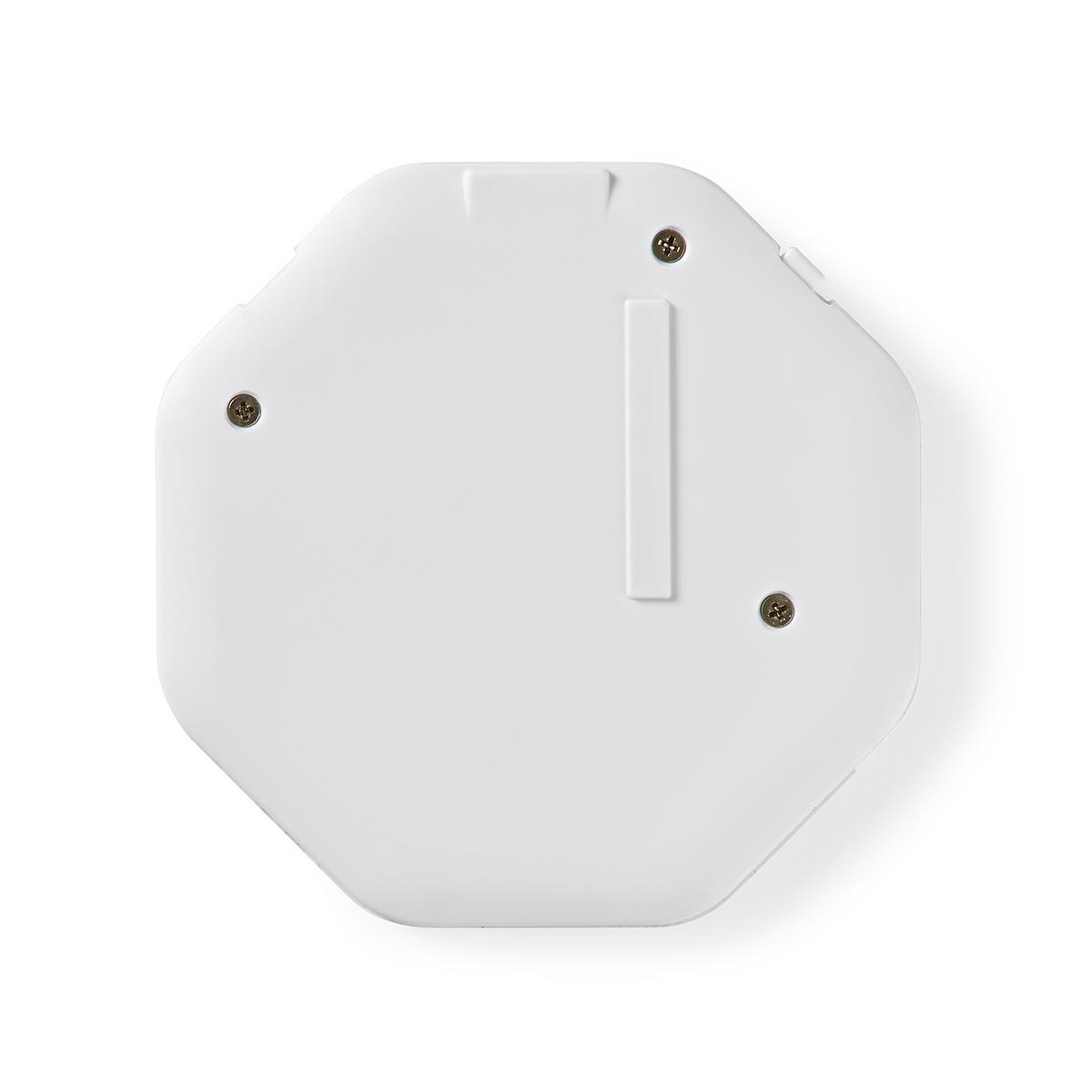Glasbreukalarm | Veroorzaakt door: Vibratie | Batterij Gevoed | 2x CR2032 | 85 dB | Wit - Afbeelding 2