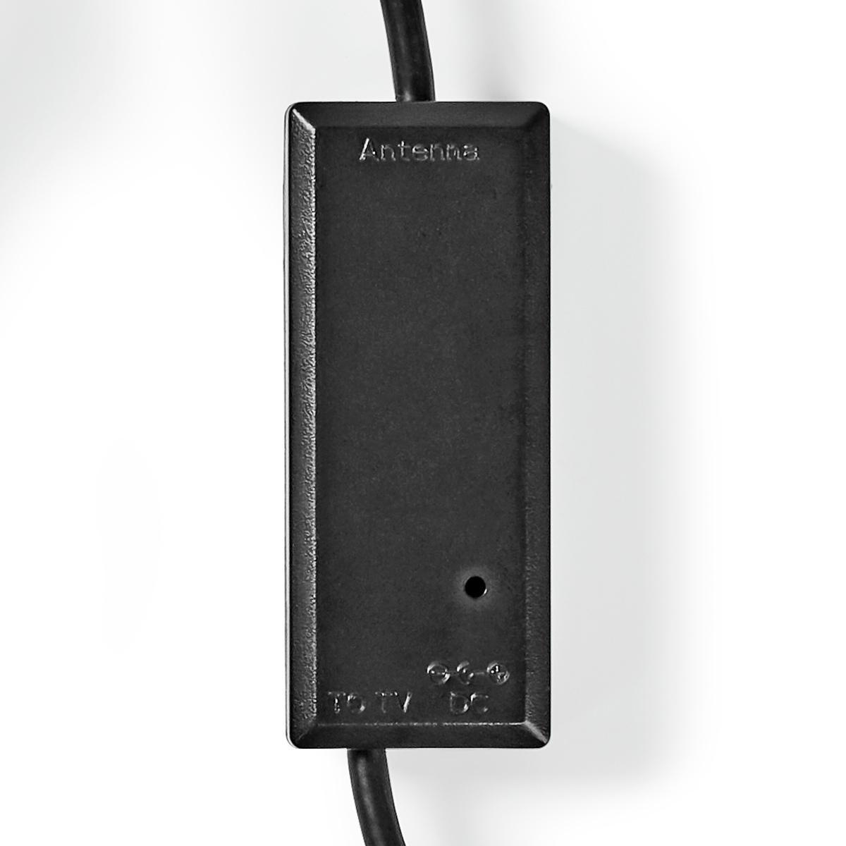Binnenantenne | Actief | UHF | Ontvangstbereik: 0-15 km | LTE700 | Versterking: 26 dB | ABS | Zwart - Afbeelding 2