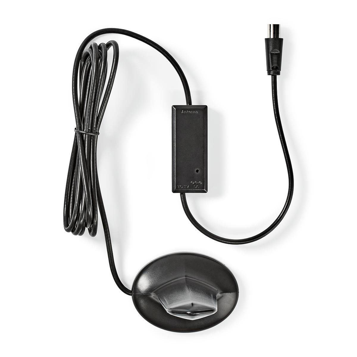 Binnenantenne | Actief | UHF | Ontvangstbereik: 0-15 km | LTE700 | Versterking: 26 dB | ABS | Zwart - Afbeelding 3