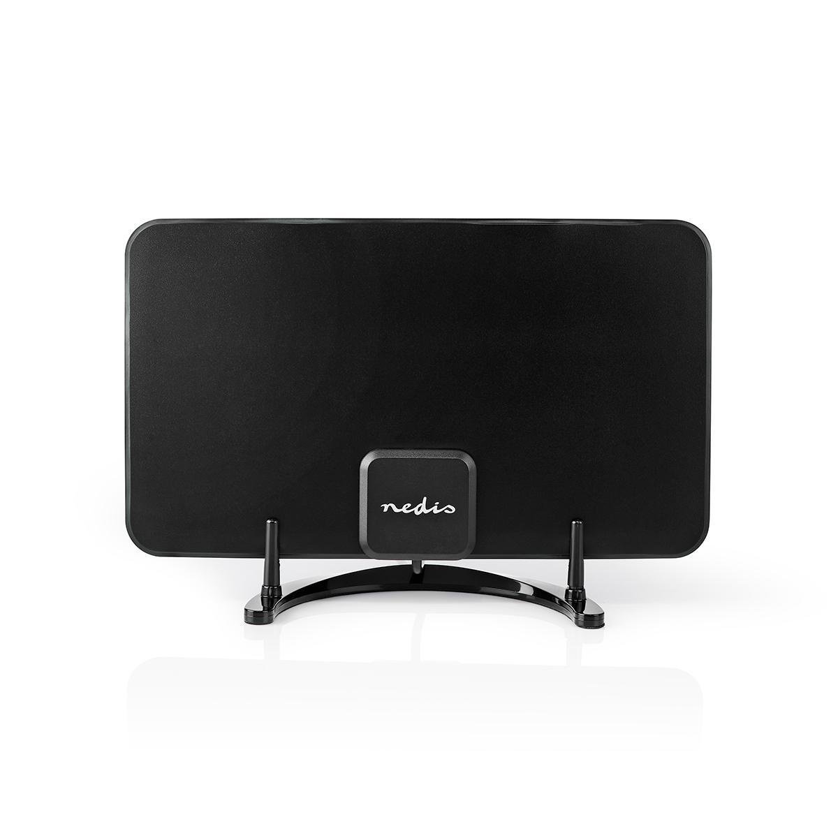Binnenantenne | Actief | FM / UHF / VHF | Ontvangstbereik: 0-25 km | LTE700 | Versterking: 26 dB | ABS | Zwart - Afbeelding 2