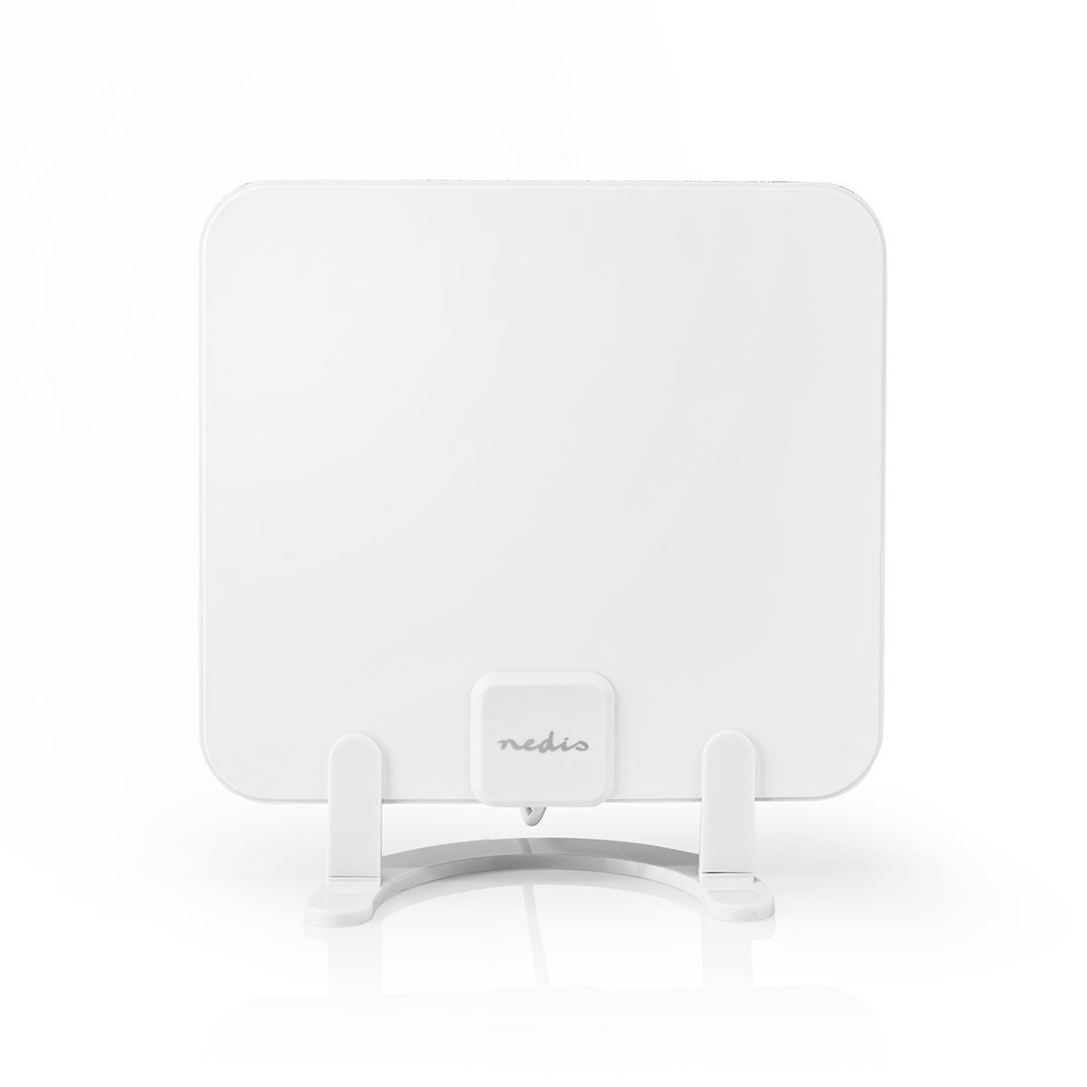 Binnenantenne | Actief | FM / UHF / VHF | Ontvangstbereik: 0-25 km | LTE700 | Versterking: 30 dB | ABS | Wit - Afbeelding 2
