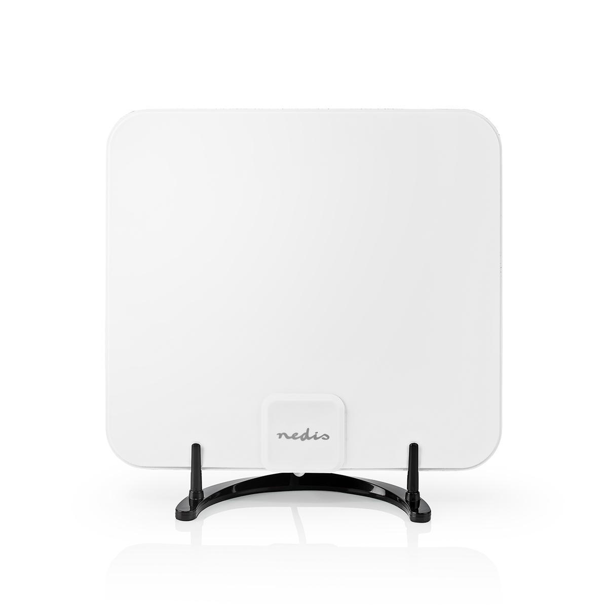 Binnenantenne | Actief | FM / UHF / VHF | Ontvangstbereik: 0-25 km | LTE700 | Versterking: 30 dB | ABS | Wit - Afbeelding 3