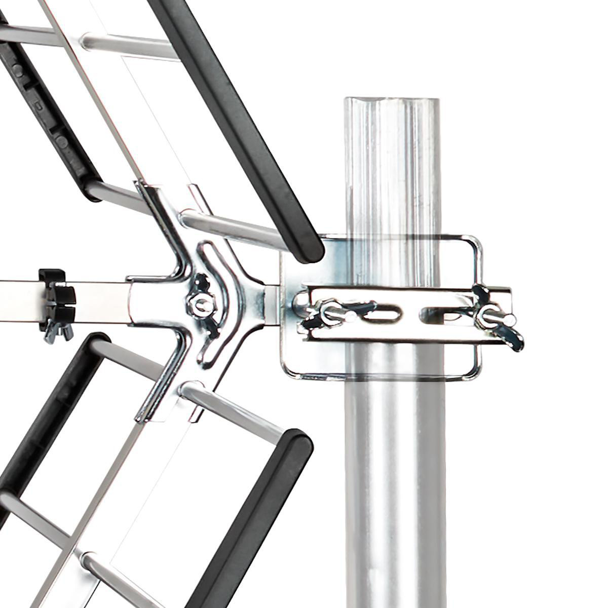Nedis UHF DVB-T/T2 antenne voor buiten - passief - 12 dB - LTE700 filter / grijs - Afbeelding 4