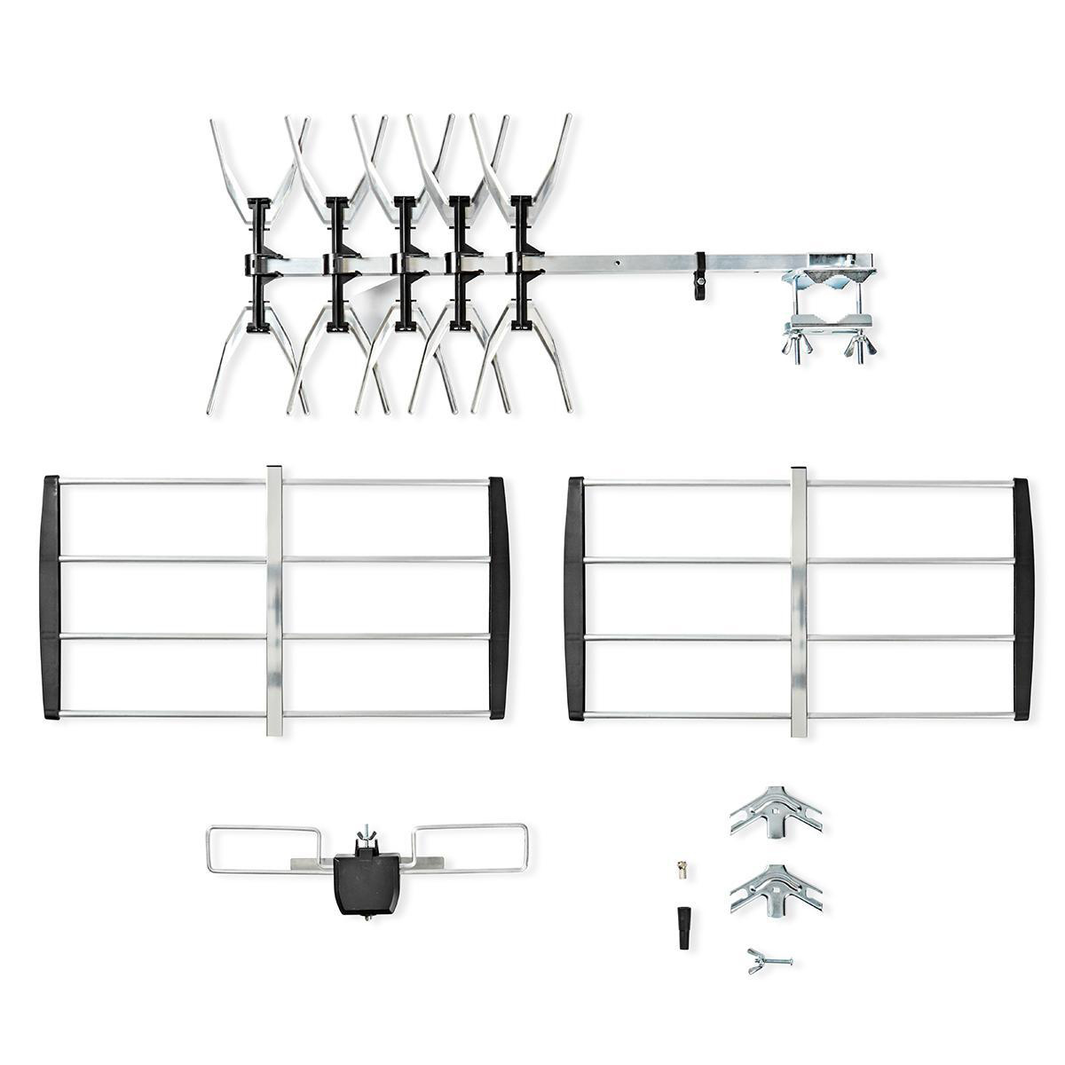 Nedis UHF DVB-T/T2 antenne voor buiten - passief - 12 dB - LTE700 filter / grijs - Afbeelding 5