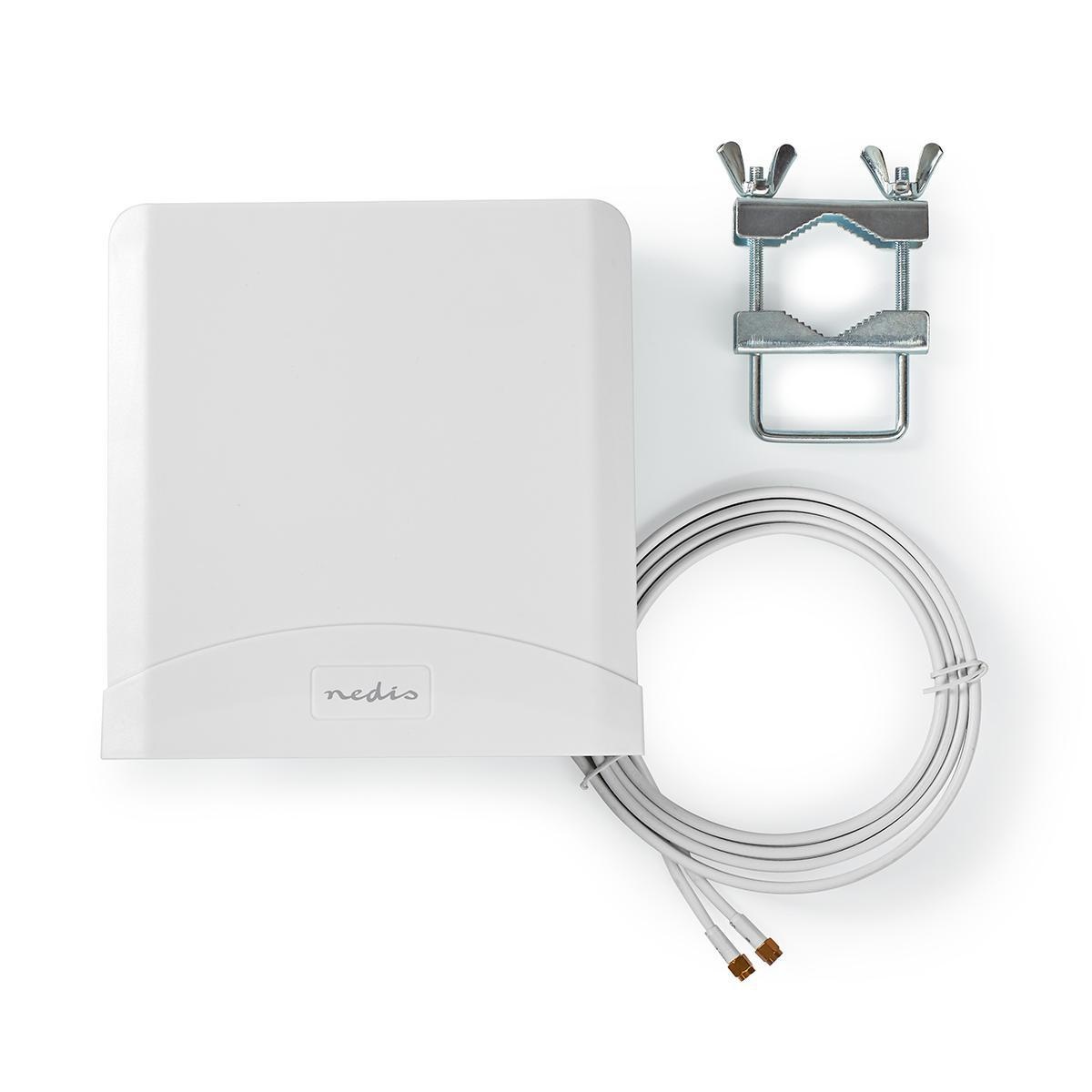 5G / 4G / 3G Antenne | 5G | Binnen & Buiten | 698-5000 MHz | Versterking: 6 dB | 2.50 m | Wit - Afbeelding 6