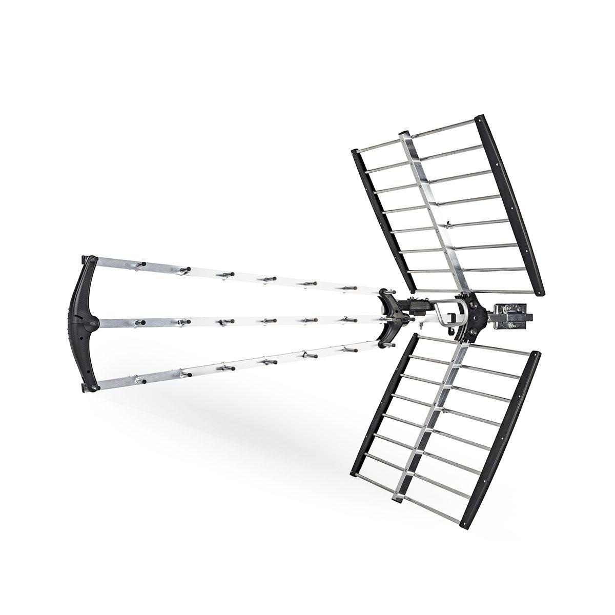 Buitenantenne | UHF | Ontvangstbereik: ≥50 km | LTE700 | Versterking: 18 dB | 75 Ohm | Antenne lengte: 1060 mm | Aluminium - Afbeelding 2