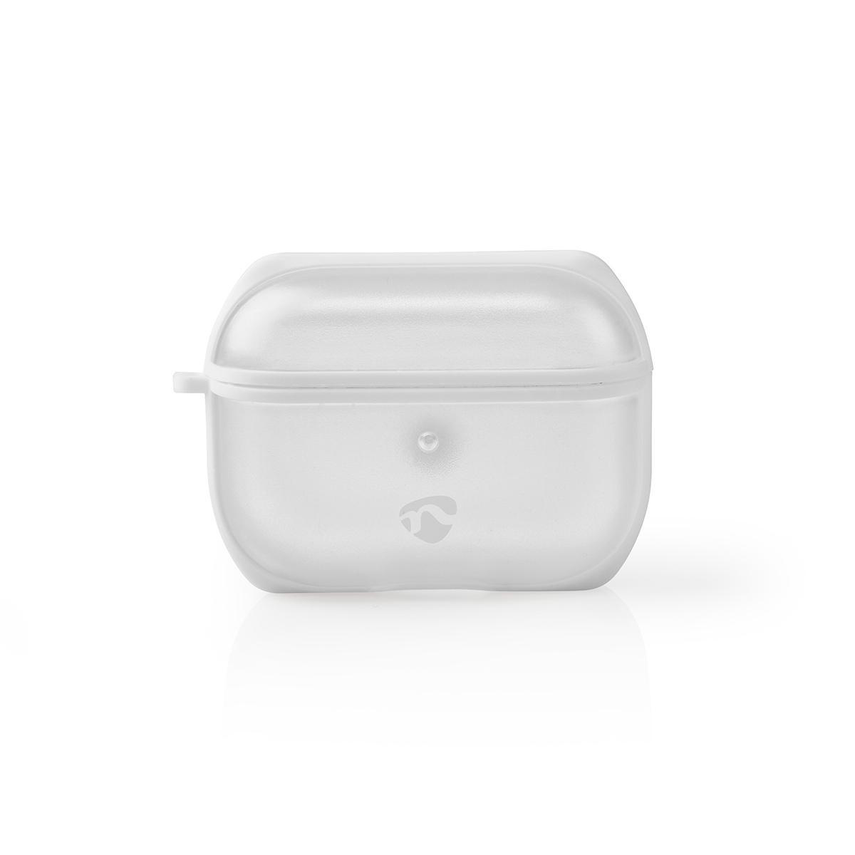 Beschermbox compatibel met Apple AirPods Pro / transparant/wit - Afbeelding 8