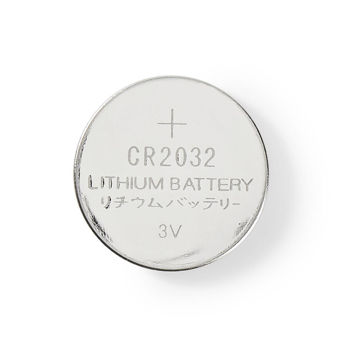 Nedis CR2032 Lithium knoopcel-batterij / 5 stuks - Afbeelding 2