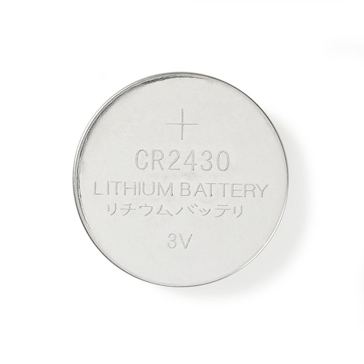 Nedis CR2430 Lithium knoopcel-batterij / 5 stuks - Afbeelding 2