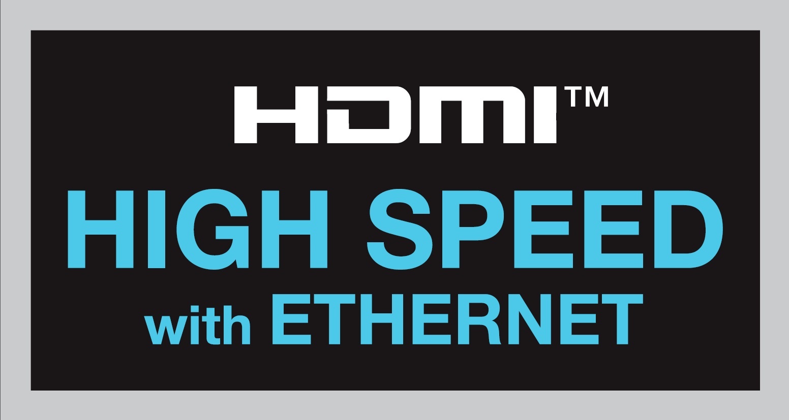 Bandridge HDMI kabel - versie 1.4 (4K 30Hz) / wit - 1 meter - Afbeelding 2