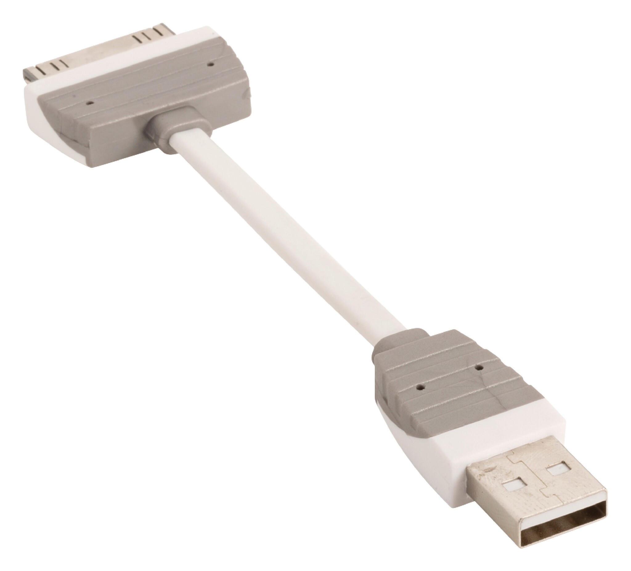 Data en Oplaadkabel Apple Dock 30-Pins - USB A Male 0.10 m Wit - Afbeelding 2