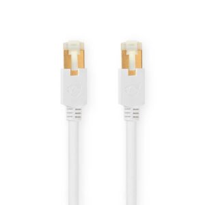 CAT6 Netwerkkabel | RJ45 Male | RJ45 Male | S/FTP | 10.0 m | Rond | LSZH / PVC | Wit | Window Box