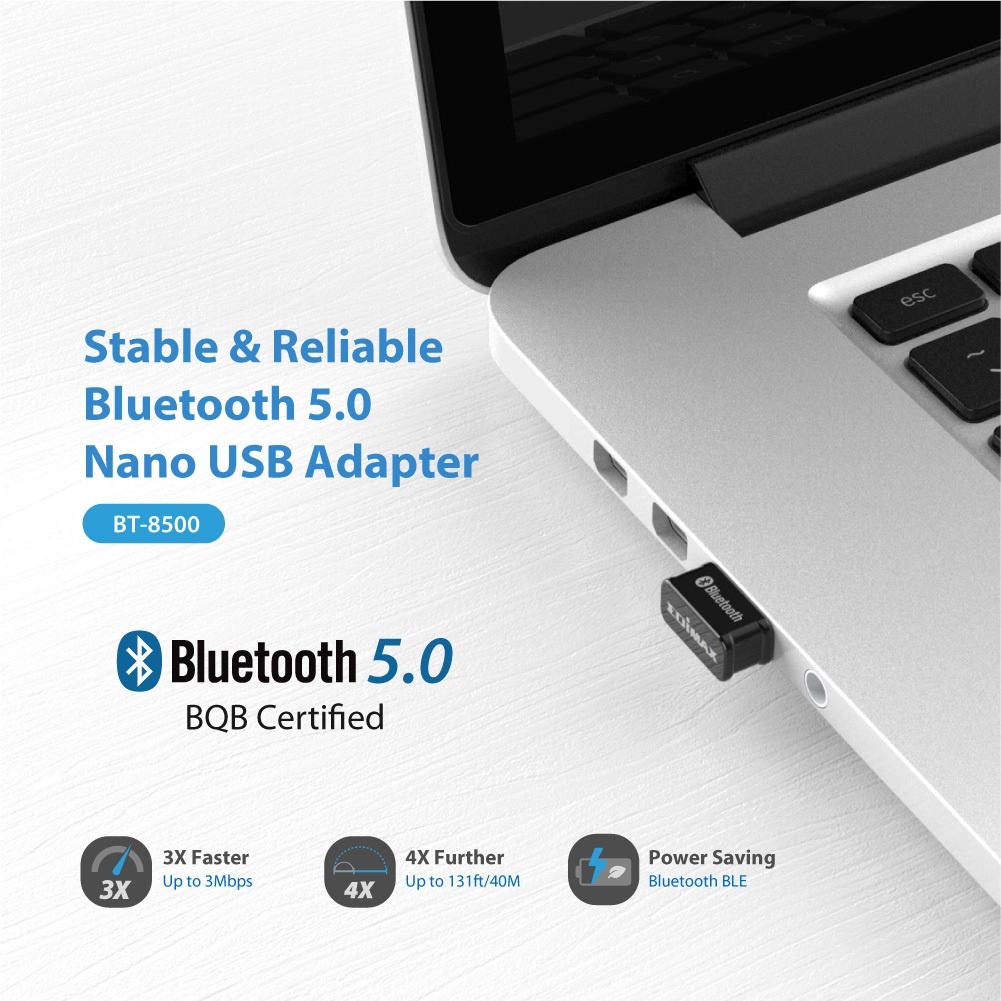 Edimax BT-8500 USB-A - Bluetooth 5.0 + EDR dongle - Afbeelding 5