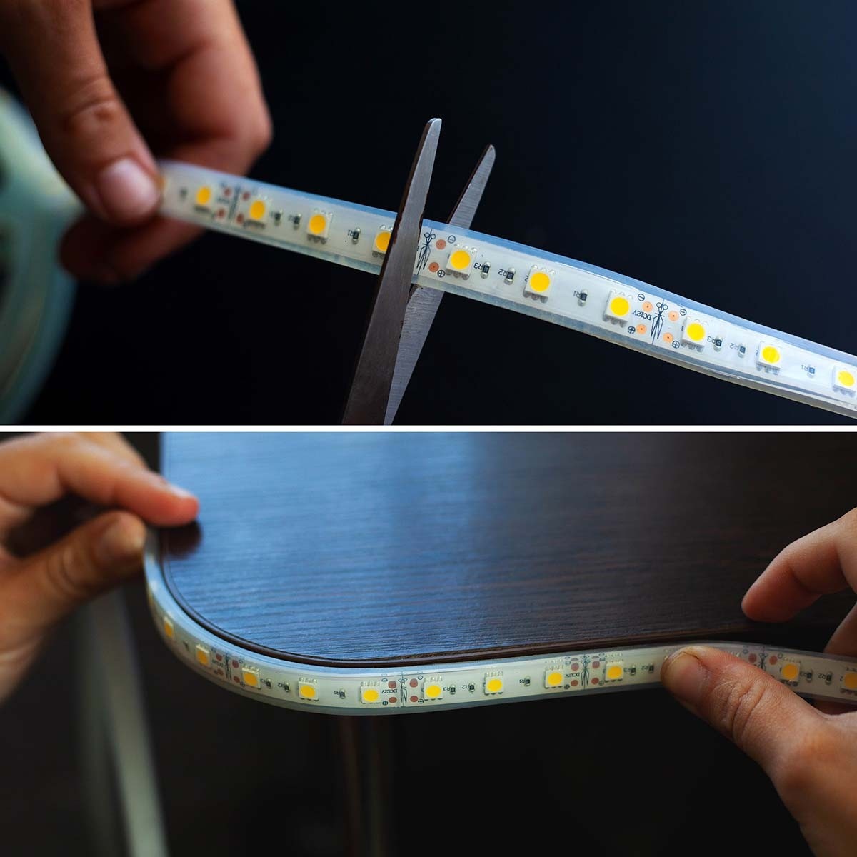 Nedis SmartLife Bluetooth LED-strip voor binnen - 2m / full-color en warm-wit - Afbeelding 7