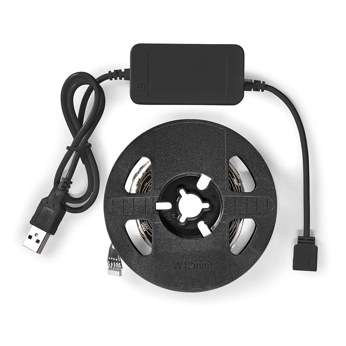 Nedis SmartLife Bluetooth LED-strip voor binnen - 2m / full-color en warm-wit - Afbeelding 8