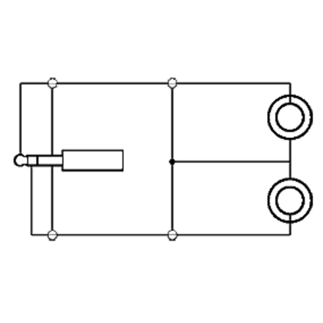 Nedis 3,5mm Jack (m) - Tulp (v) adapter - Afbeelding 2