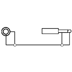 Nedis 6,35mm Jack mono (m) - Tulp mono (v) audio adapter / zwart - Afbeelding 4