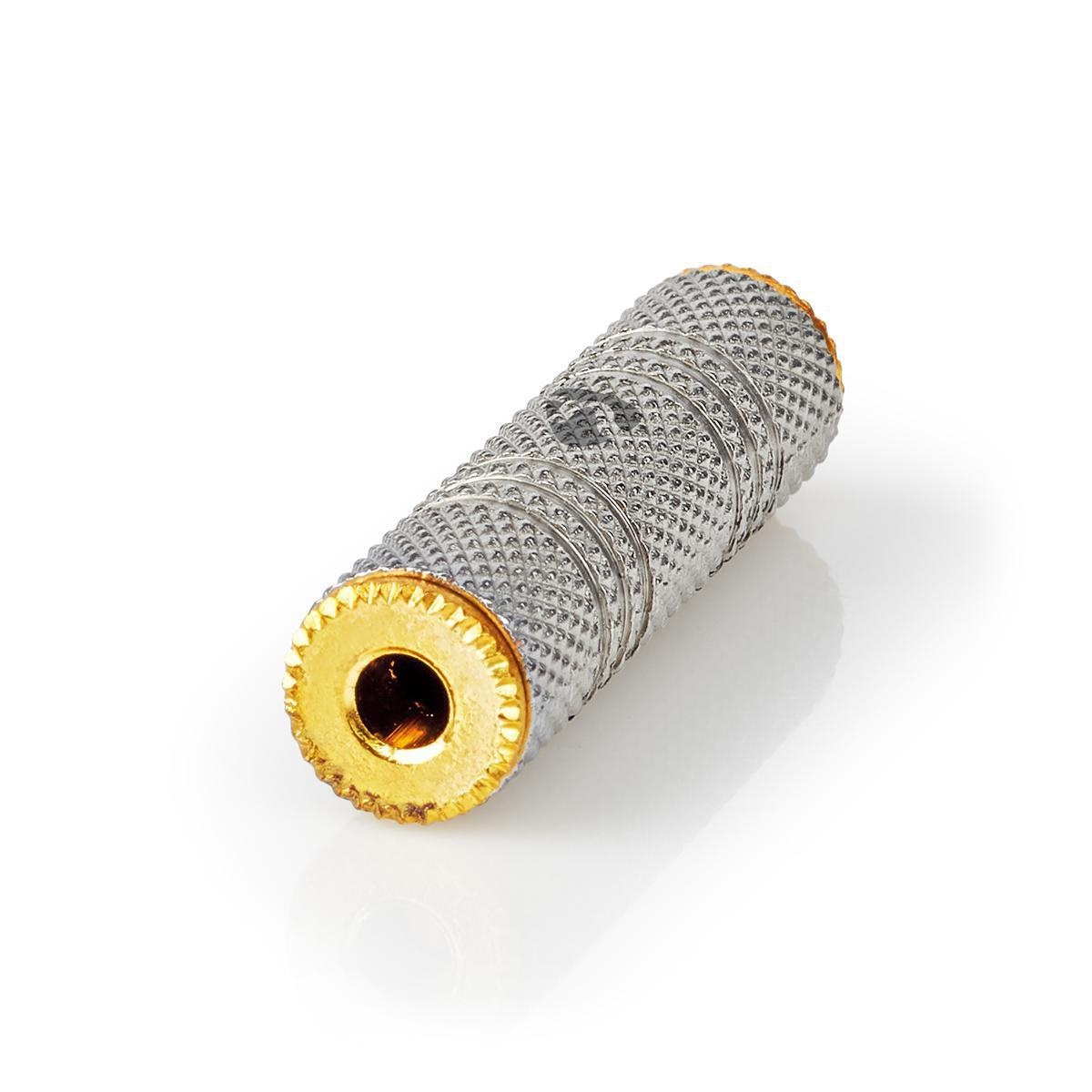 Nedis Premium koppelstuk 3,5mm Jack (v) - 3,5mm Jack (v) stereo / metaal - Afbeelding 4