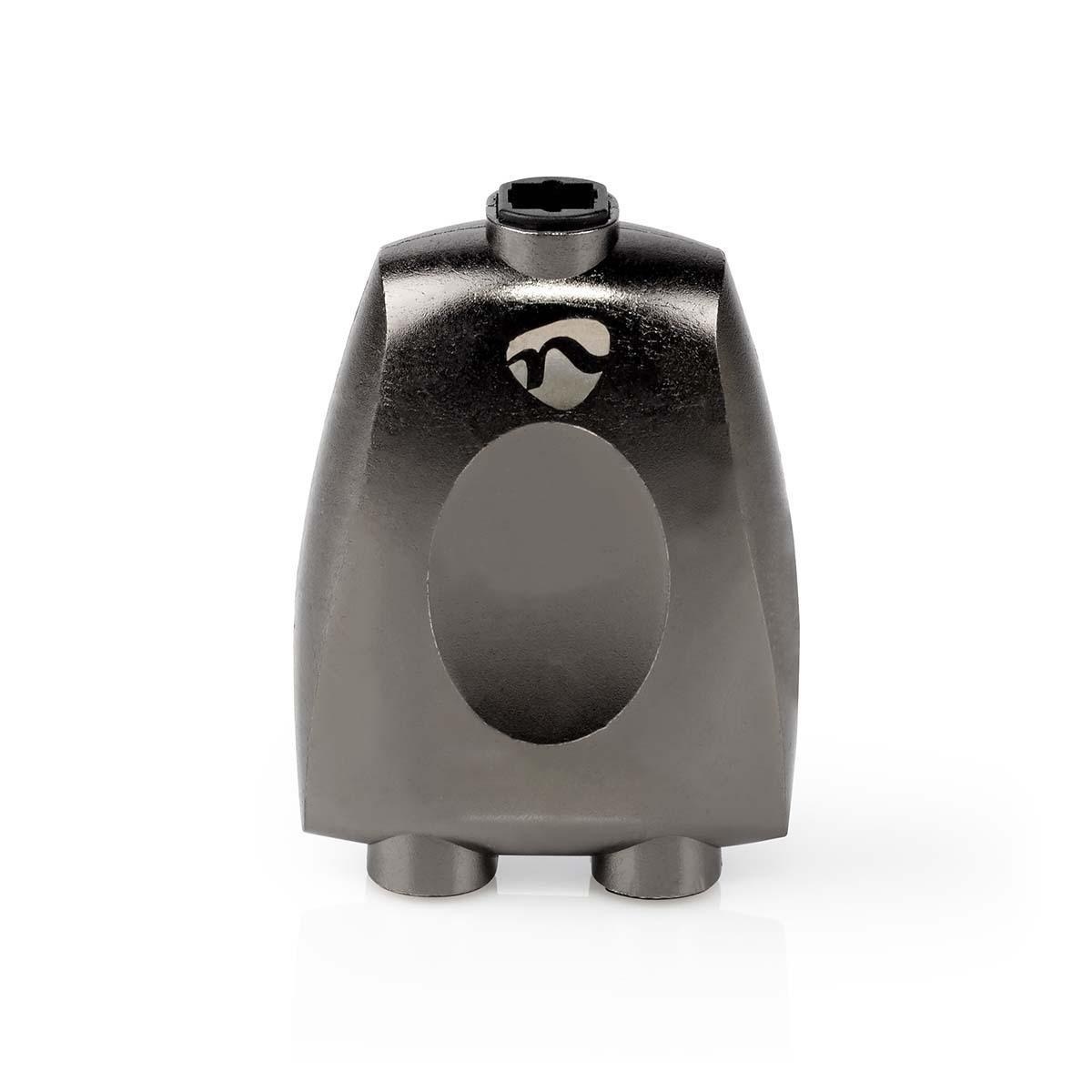 Nedis Premium digitale optische Toslink audio splitter 1 in - 2 uit - passief / zwart - Afbeelding 4