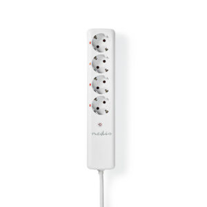 RF-stekker | RF, frequentie 433 MHz | 3680 W | Randaarde stekker / Type F (CEE 7/7) | Wit