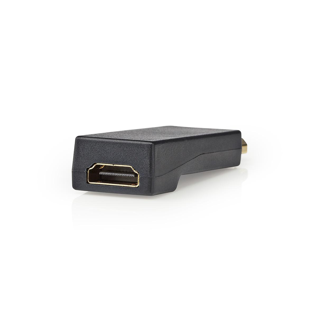 Nedis DisplayPort naar HDMI adapter - DP 1.2 / HDMI 1.4 (4K 30Hz) / zwart - Afbeelding 2
