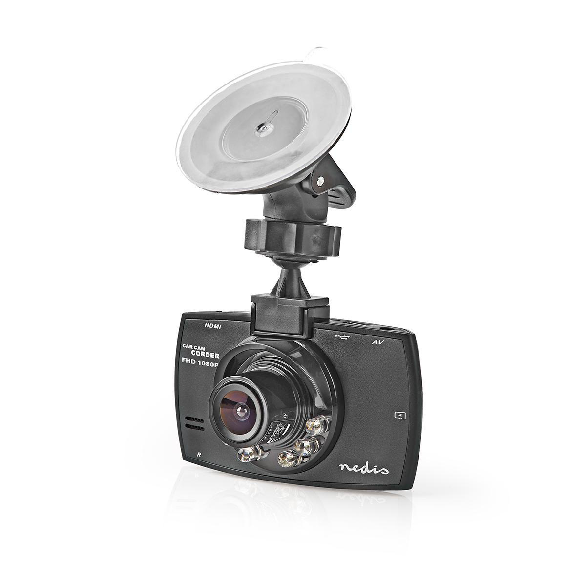 Dash Cam | 1080p@30fps | 12.0 MPixel | 2.7 " | LCD | Parkeer sensor | Bewegingsdetectie | Donkergrijs