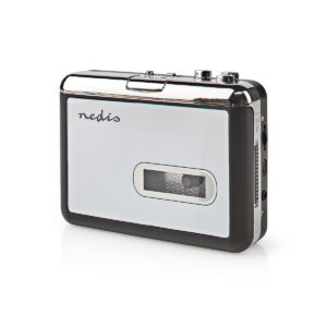 Cassettebandjes Digitaliseren | Draagbaar | Inclusief accessoires: USB kabel | Batterij Gevoed / USB Gevoed