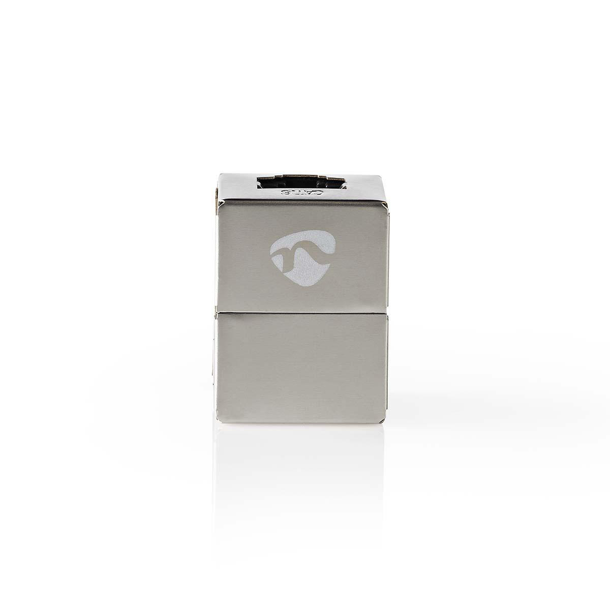 Nedis premium STP CAT6 Gigabit RJ45 koppelstuk / metaal - Afbeelding 2