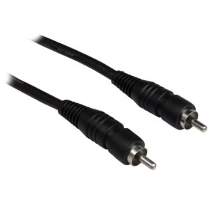Digitale Audiokabel | RCA Male | RCA Male | Vernikkeld | 2.00 m | Rond | PVC | Zwart | Envelop