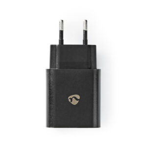 Oplader | 18 W | 1.5 / 2.0 / 3.0 A | Outputs: 1 | USB-A | Geen Kabel Inbegrepen | Automatische Voltage Selectie | Zwart