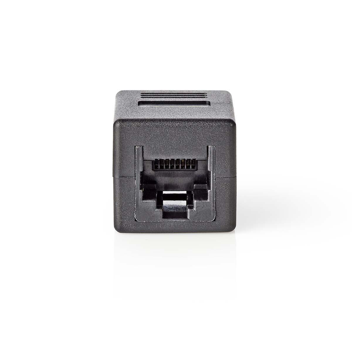 Nedis UTP CAT6 Gigabit RJ45 koppelstuk / zwart - Afbeelding 3