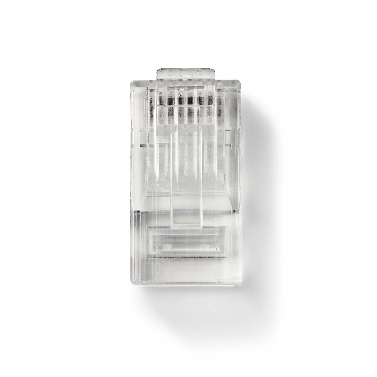 Nedis RJ45 krimp connectoren (UTP) voor CAT6 netwerkkabel (vast) - 10 stuks - Afbeelding 2